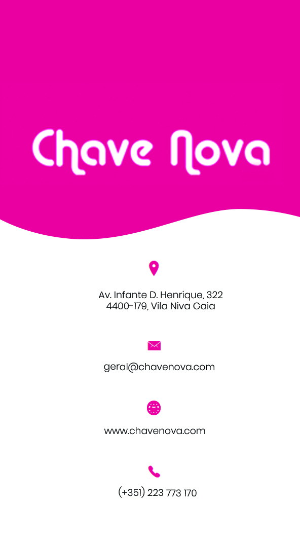 Business Card Design by Lesia_Povshuk for CHAVE NOVA Lda | Design #19893555