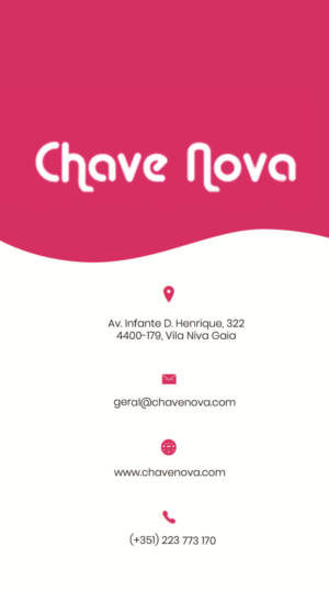 Business Card Design by Lesia_Povshuk for CHAVE NOVA Lda | Design: #19893555
