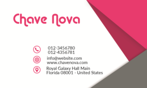 Diseño de Tarjeta de Presentación por ydesignz para CHAVE NOVA Lda | Diseño: #19895206
