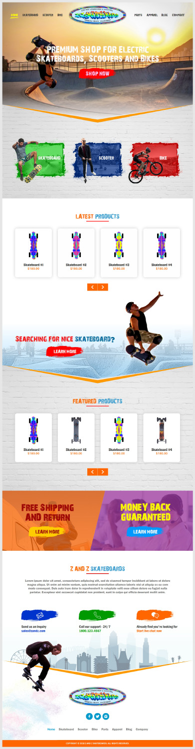 Web Design by -Marc- for this project | Design #19882569