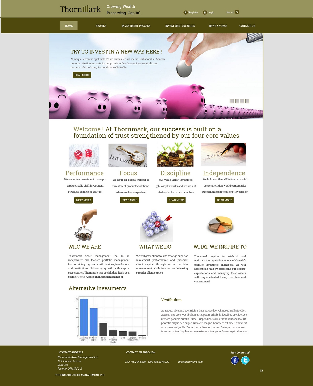 Web Design by pb for this project | Design #3050002
