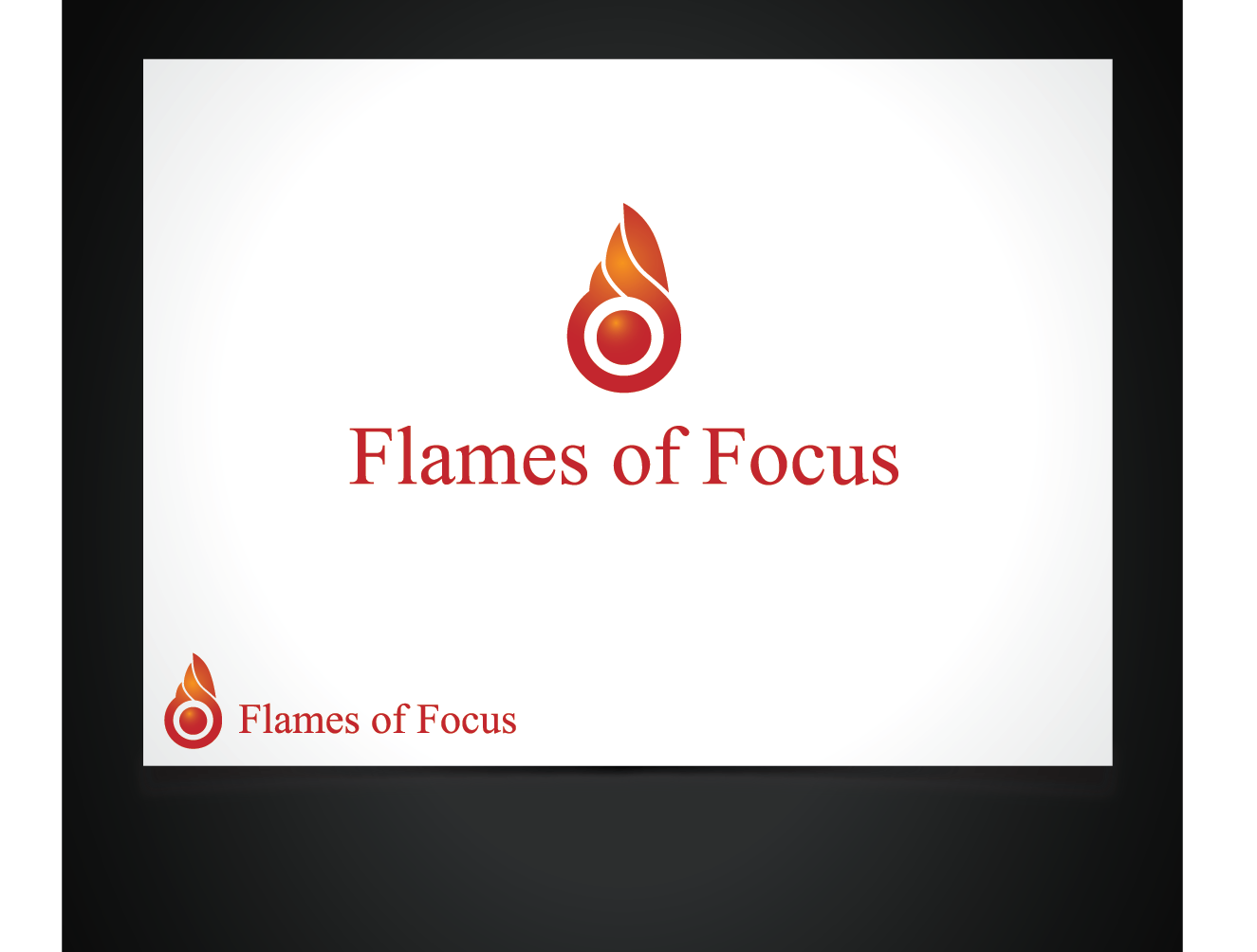 Logo Design by Blind for Flames of Focus | Design #2922135
