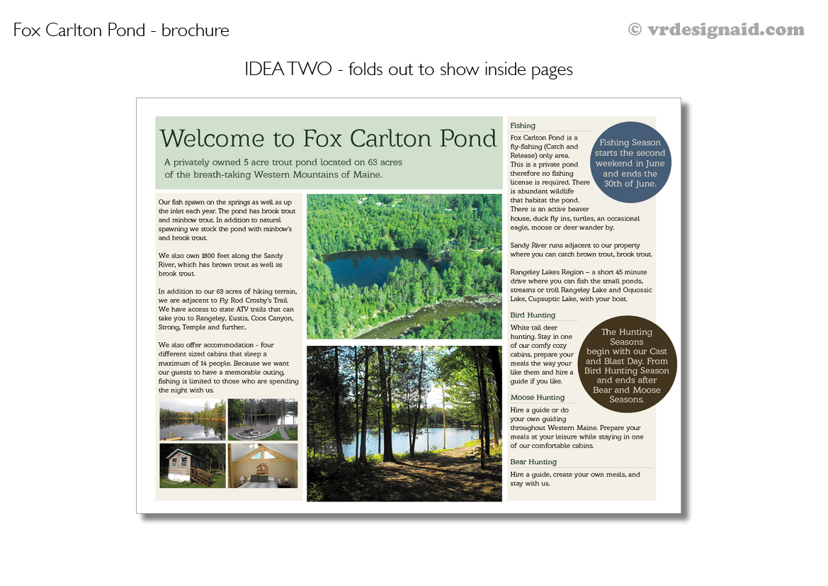 Brochure Design by vrdesignaid for this project | Design #2960164