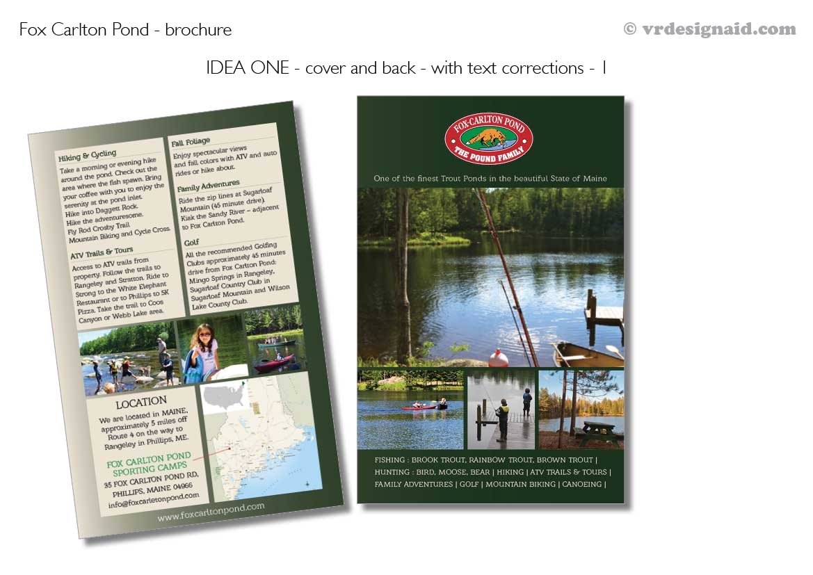 Brochure Design by vrdesignaid for this project | Design: #3021131