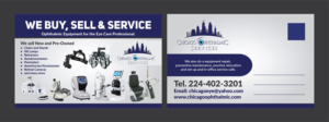 Diseño de Postal por Deziners Zone para Chicago Ophthalmic Services, Inc | Diseño: #19864159