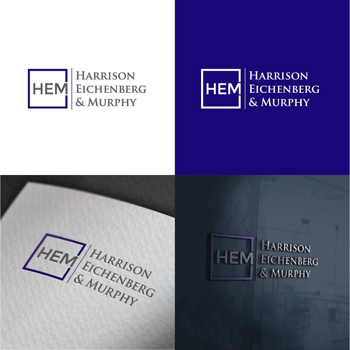 Logo Design by phraimsondesign for Harrison, Eichenberg & Murphy | Design #19861333