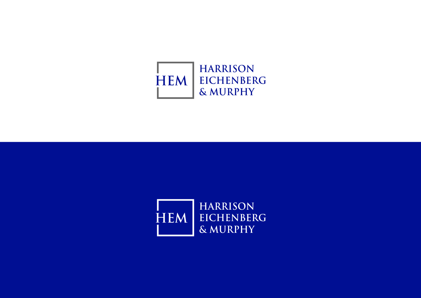 Logo-Design von obyvian46 für Harrison, Eichenberg & Murphy | Design #19863177