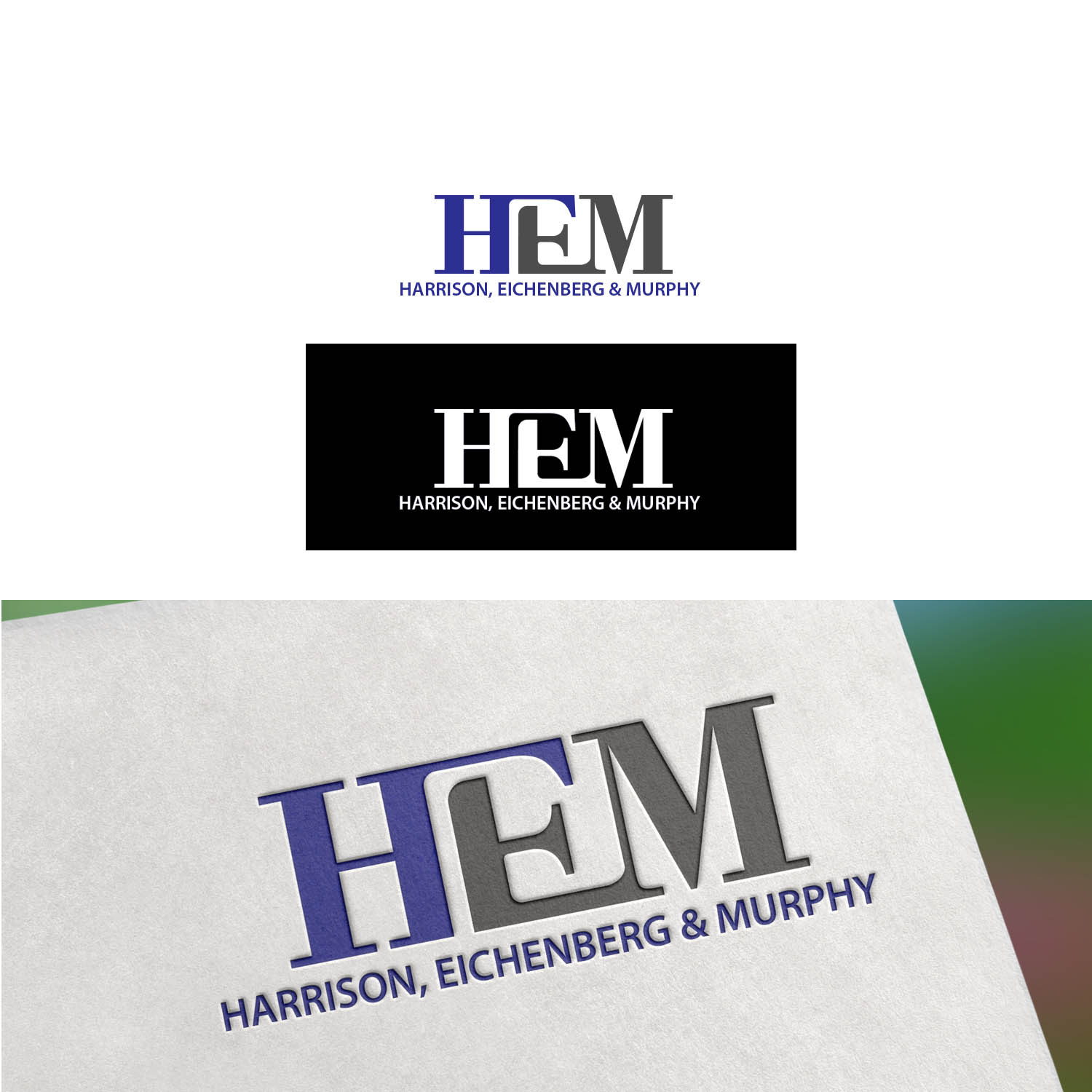 Design de Logo par Finley Johnson pour Harrison, Eichenberg & Murphy | Design #19867883