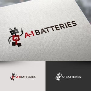 A-1 BATTERIES  | Design de Logo par rafaeldsgn