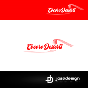 CoCoRo Desserts | Logo Design by JoseDesign