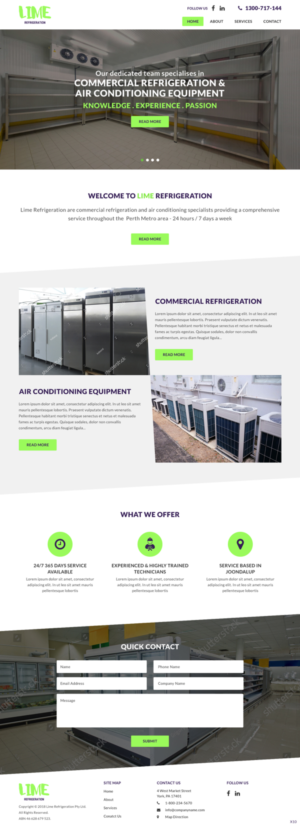 Web Design by pb for this project | Design: #19901593