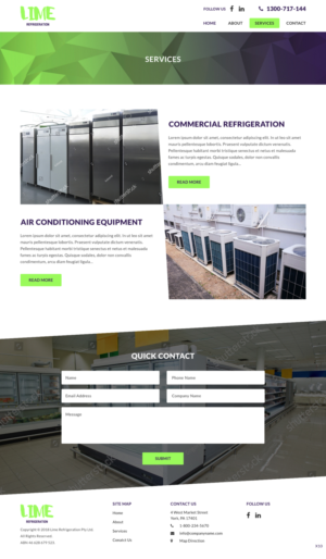 Web Design by pb for this project | Design: #19911408