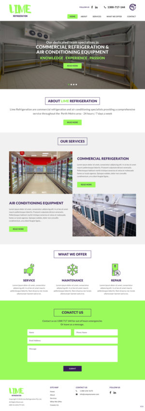 Web Design by pb for this project | Design: #19957942