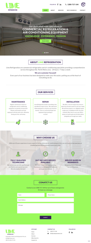 Web Design by pb for this project | Design: #19987959