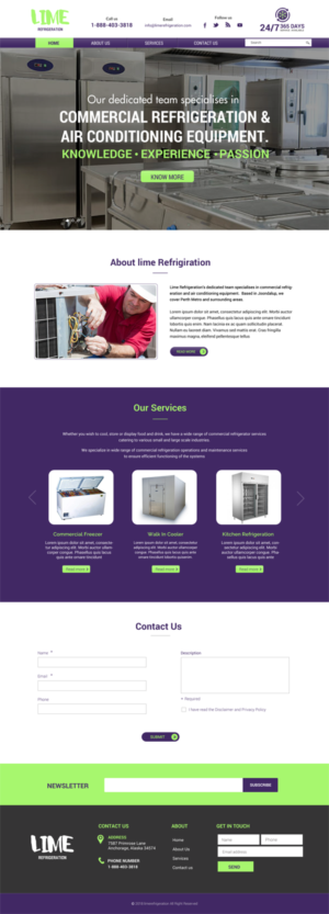 Web Design by chandrayaan.creative for this project | Design: #19880163