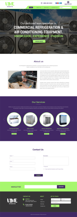 Web Design by chandrayaan.creative for this project | Design: #19880511