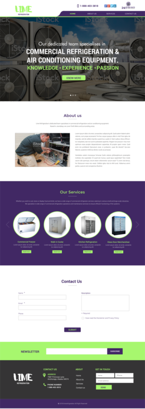 Web Design by chandrayaan.creative for this project | Design: #19880518