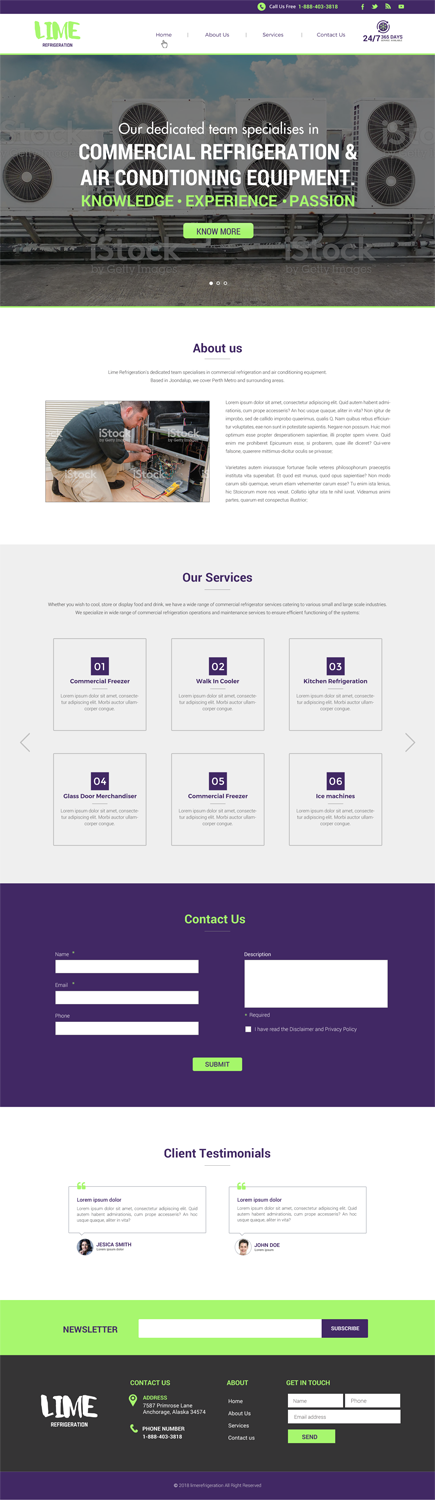 Web Design by chandrayaan.creative for this project | Design #19886037