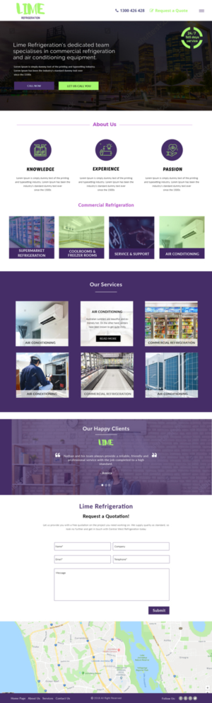 Web Design by **INCREDIBLEDESIGNERS** for this project | Design: #19881281