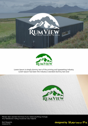 Rum View | Logo Design by Mariono Fx