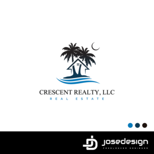 Crescent Realty, LLC | Logo Design by JoseDesign