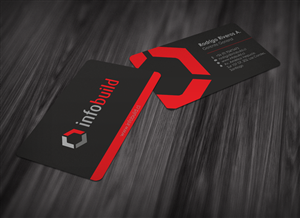 Infobuild EIRL Business Card Design Project | Business Card Design by HYPdesign