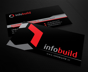 Infobuild EIRL Business Card Design Project | Business Card Design by MPStudio