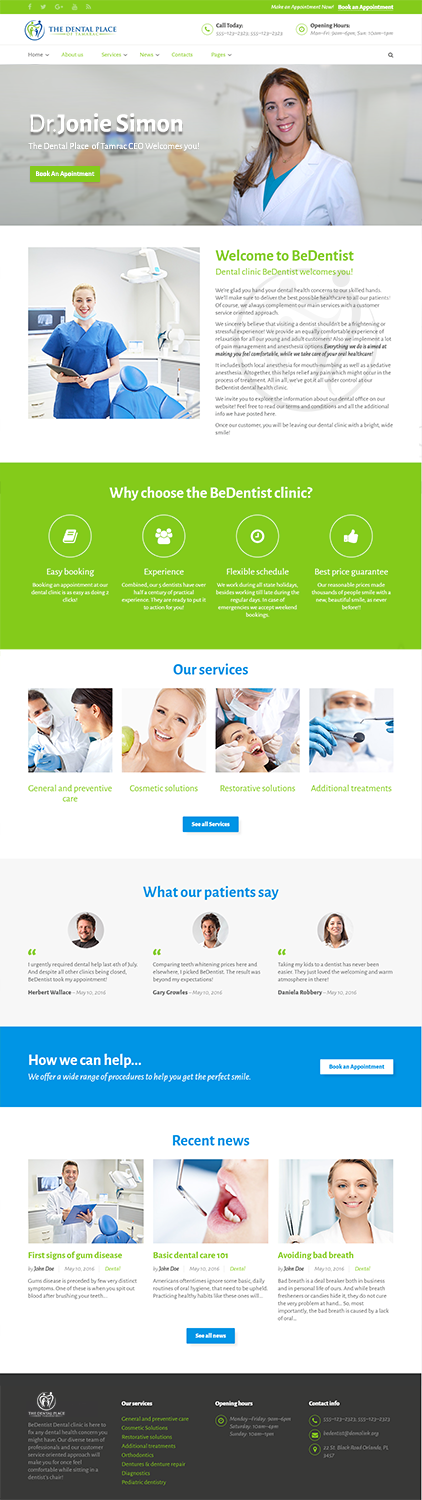 Wordpress Design by Moustache-Graphics for this project | Design #19872883
