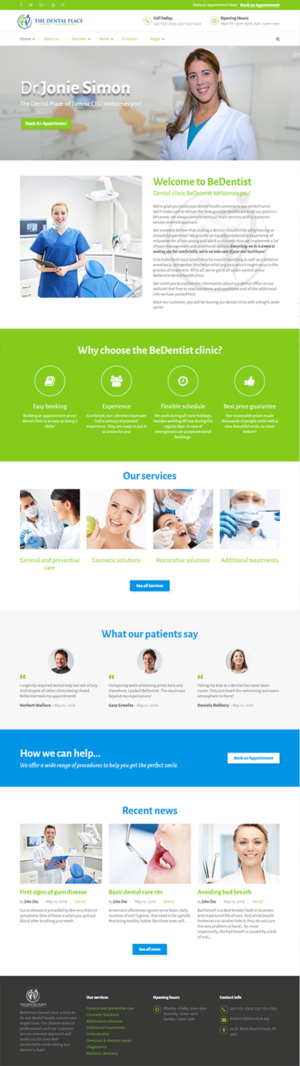 Wordpress Design by Moustache-Graphics for this project | Design: #19872883