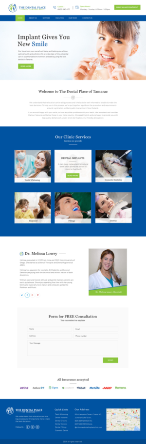 Wordpress Design by **INCREDIBLEDESIGNERS** for this project | Design: #19881312
