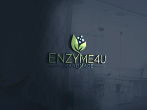 the main text is company name enzyme4u and can put 