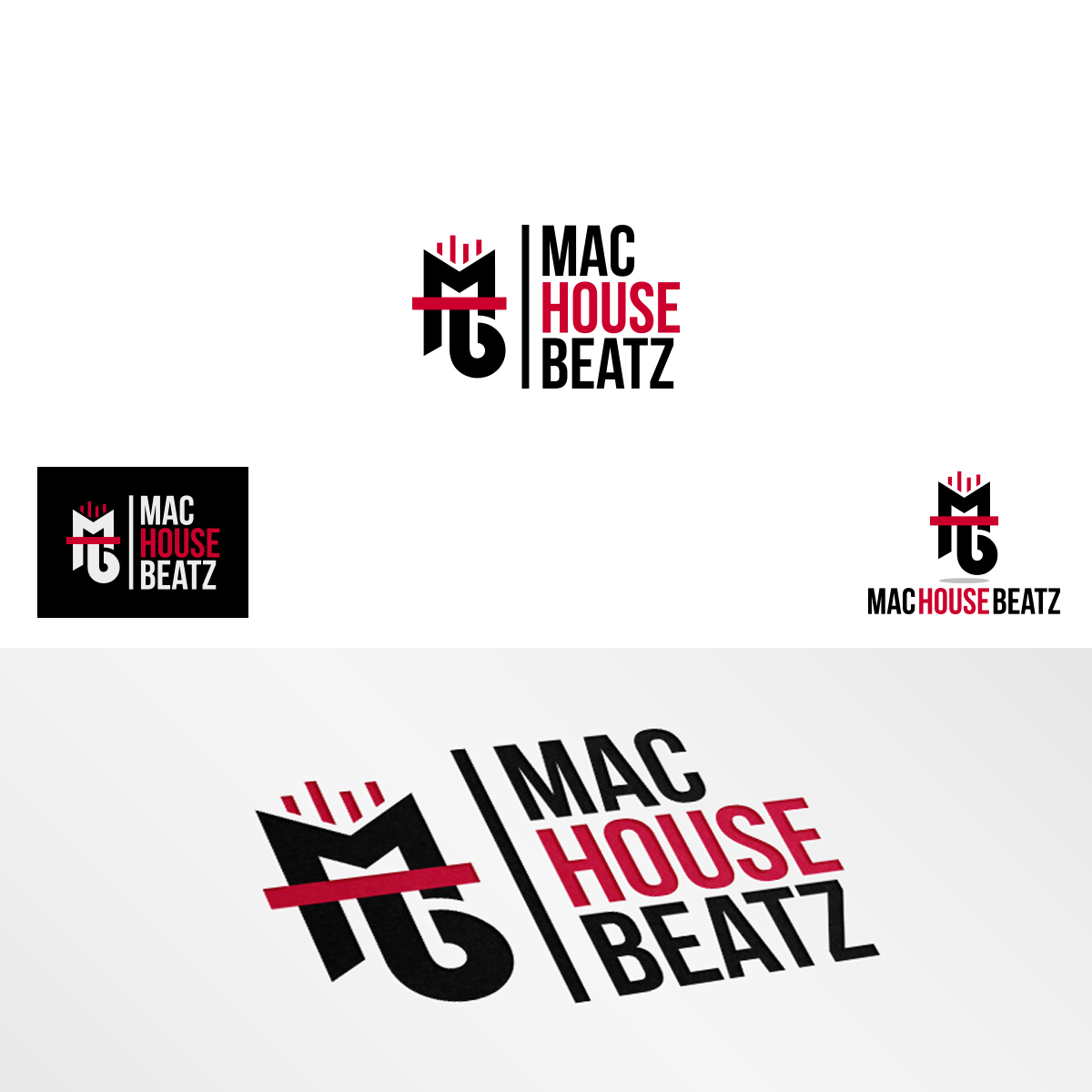 Logo Design by Patrick07 for Mac House Beatz  | Design #19878496