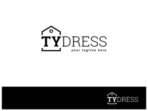 TyDress  | Logo Design by Happy Fish Creations