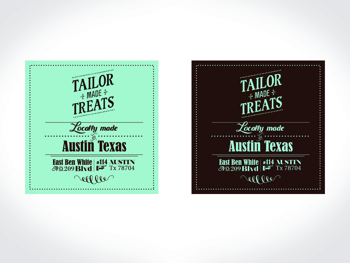 Diseño de Sticker por Cartwheels creative para Tailor Made Treats | Diseño #2929344
