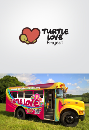 Turtle Love Project for the prevention of suicide. | Grafik-Design von ajeesh.in