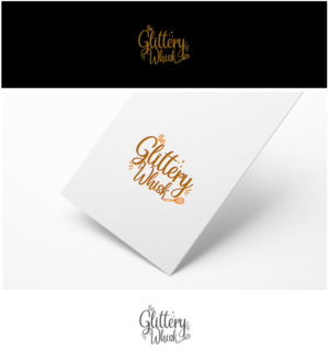 The Glittery Whisk   (with a potential strapline of Fine custom cakes & confectionery) | Logo Design by DominicDesign