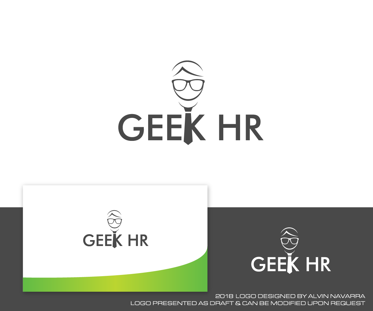 Logo Design by alvinnavarra for Geek RH | Design #19885801