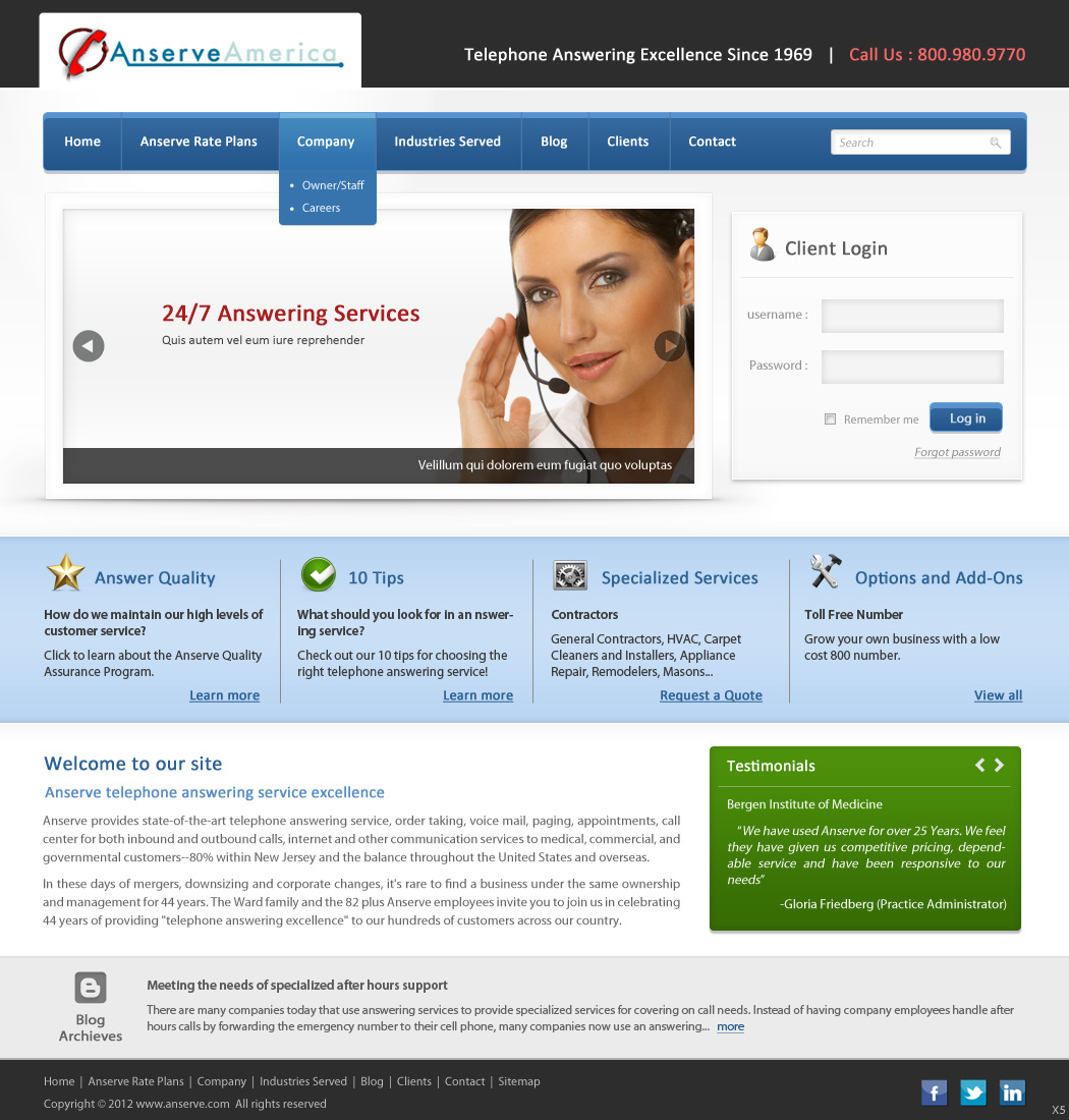 Wordpress Design by pb for Boomtown Internet Group | Design #686034