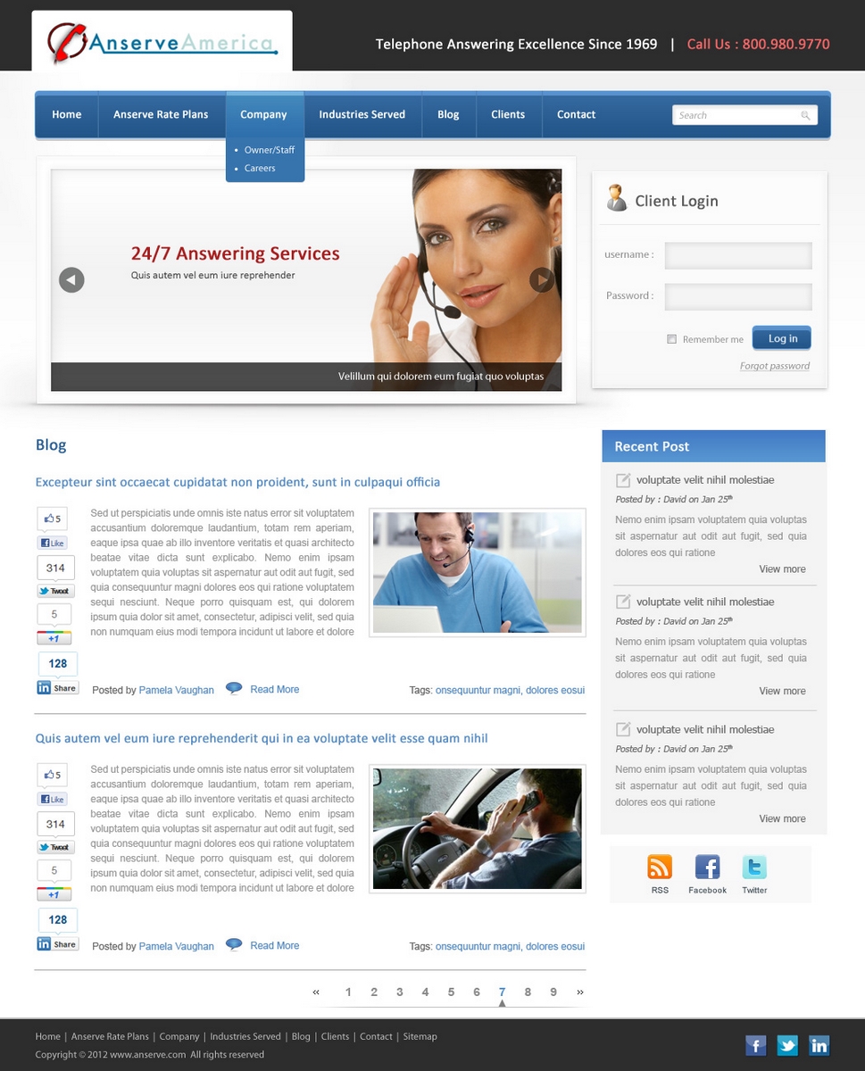 Wordpress Design by pb for Boomtown Internet Group | Design #689413