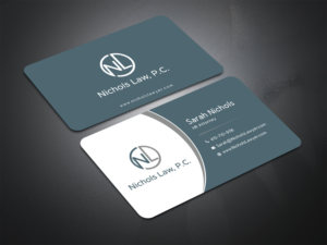 Biz card for sassy HR lawyer | Diseño de Tarjeta de Presentación por Bold Pixels
