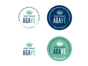 West Coast AGAVE - Artisanal Goods And Visual Enterprises  | Logo-Design von wonderland