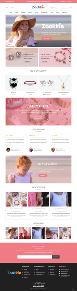 Web Design by pb for Zookkie Pty Ltd | Design: #19882257