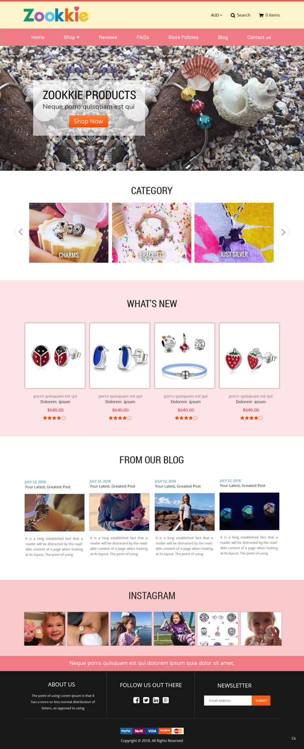 Web Design by pb for Zookkie Pty Ltd | Design #19882259