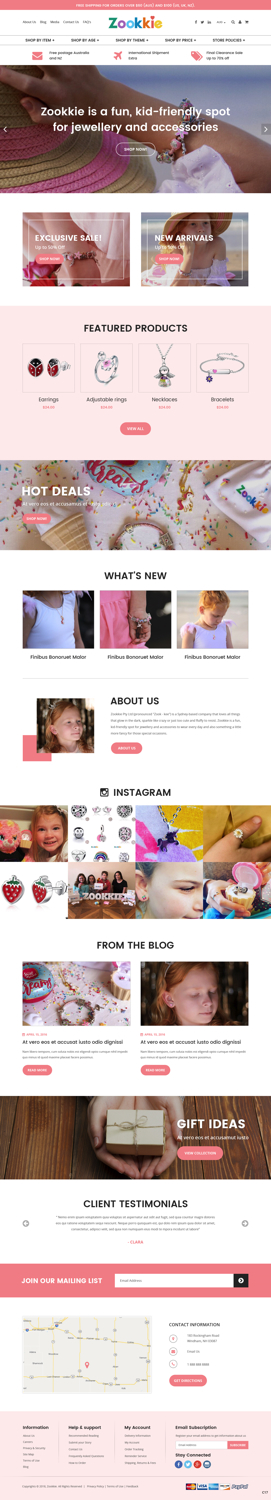 Web Design by pb for Zookkie Pty Ltd | Design: #19882261