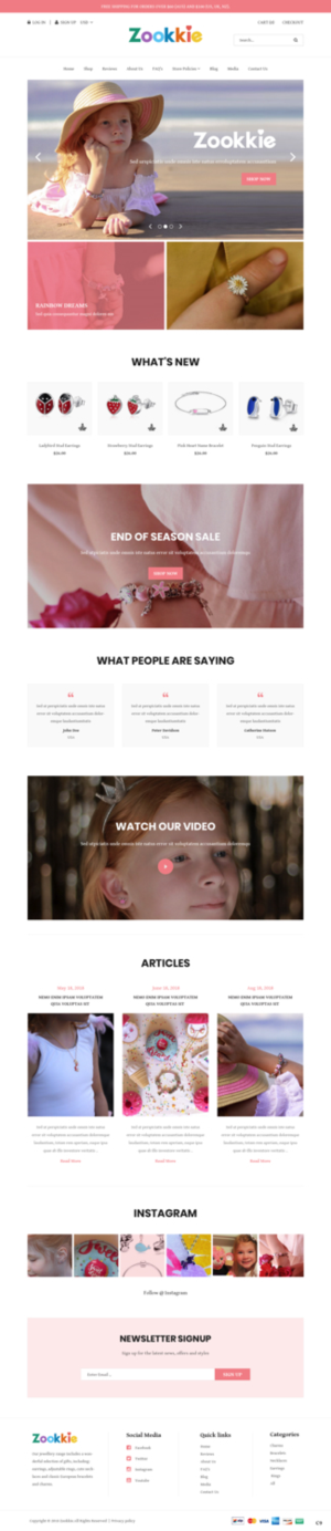 Web Design by pb for Zookkie Pty Ltd | Design: #19882263