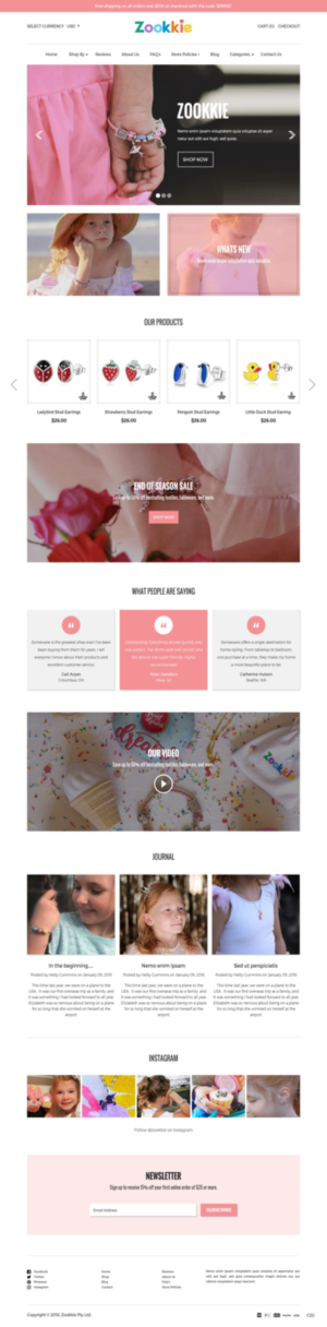 Web Design by pb for Zookkie Pty Ltd | Design: #19882276