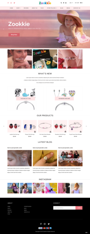 Web Design by pb for Zookkie Pty Ltd | Design: #19882277