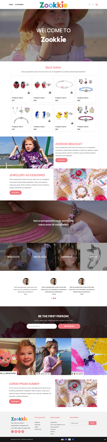 Web Design by pb for Zookkie Pty Ltd | Design #19882278