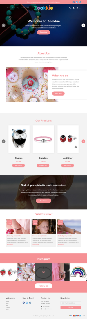 Web Design by pb for Zookkie Pty Ltd | Design: #19882279