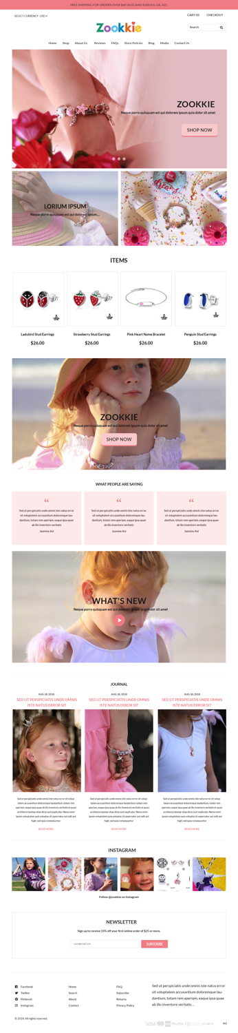 Web Design by pb for Zookkie Pty Ltd | Design #19882280